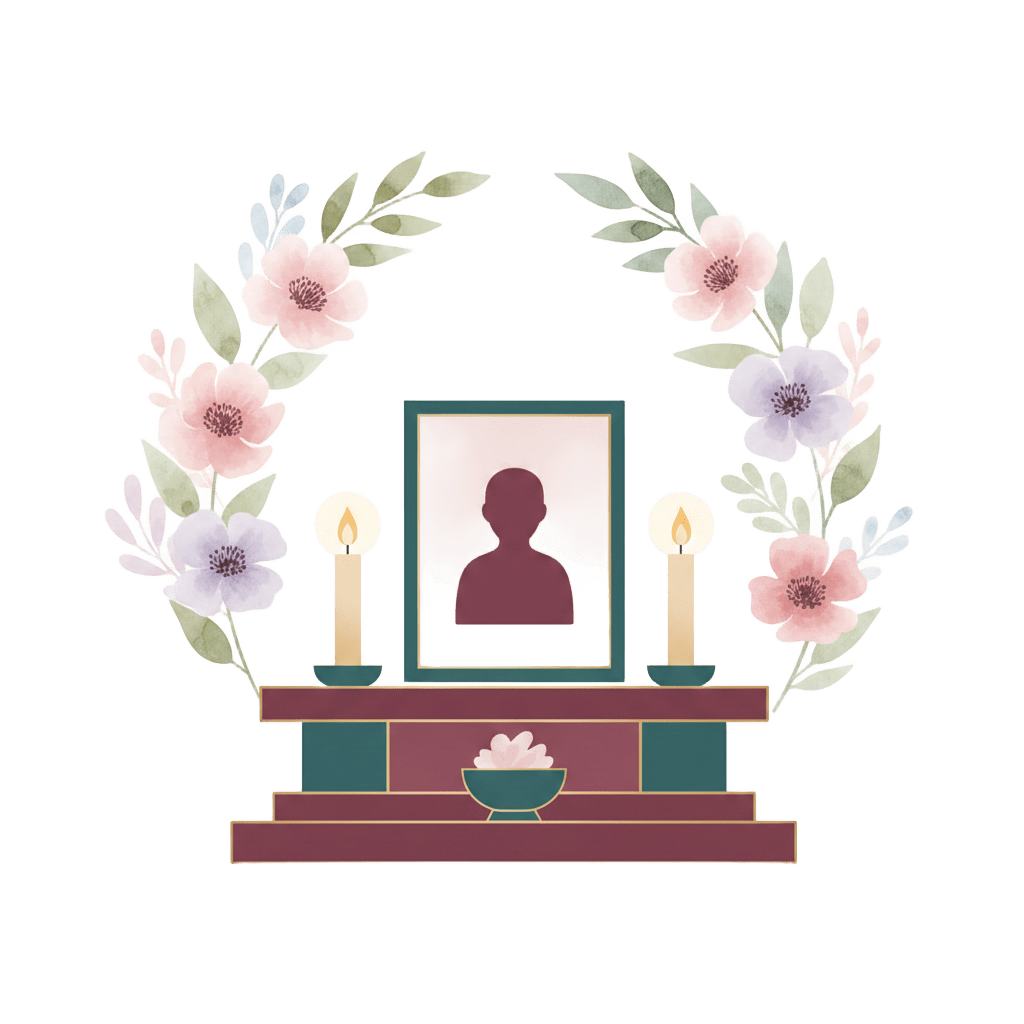 Trauerreden Illustration